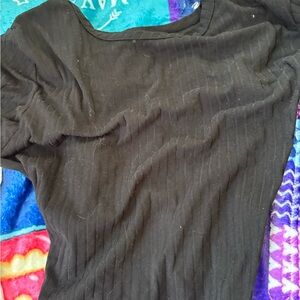 Rue21 Black Short Sleeve Tee